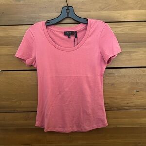 NWT Theory Apex Tee Pure in Pink Orchid